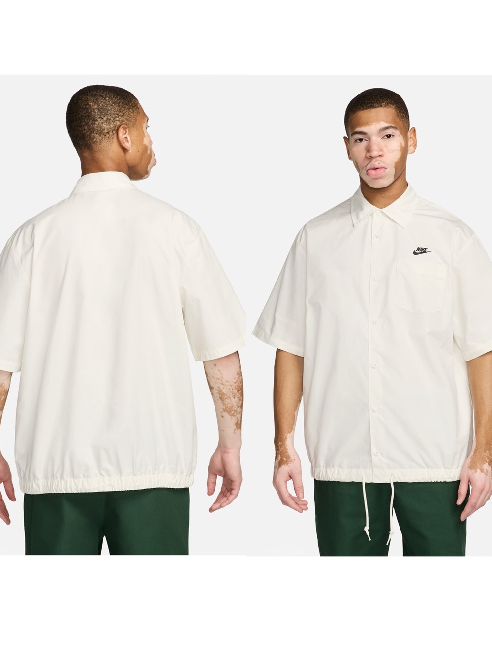Nike Club Men's Short-Sleeve Oxford Button-Down Shirt size M NWT